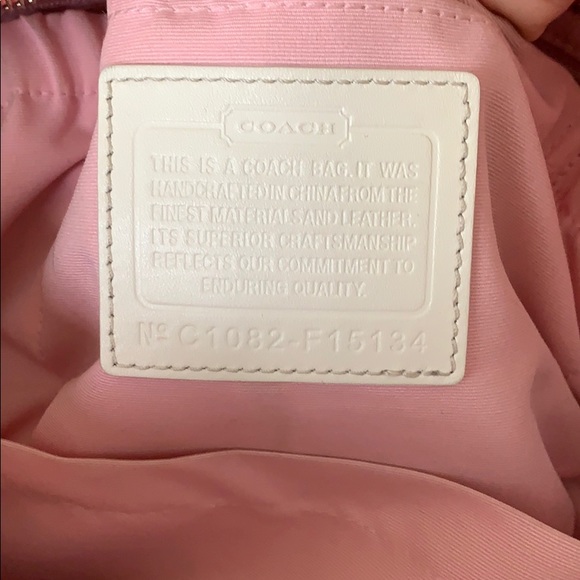 Coach Signature Stripe Baby (laptop) Bag - Picture 5 of 5